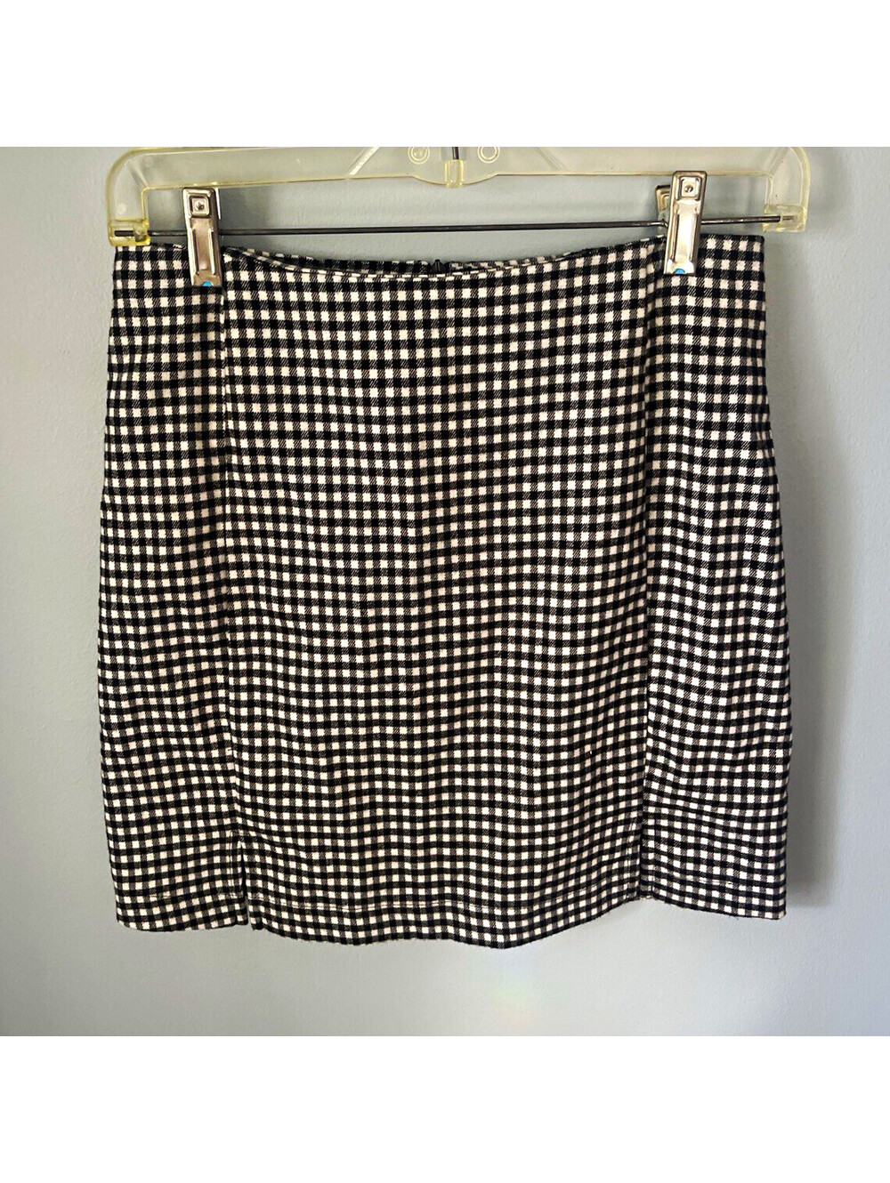 Eyeshadow Black & White Check Mini Skirt Short Length Juniors Size 5